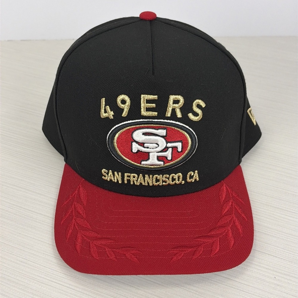 New Era 59Fifty 2025 NFL Draft San Francisco 49ers A-Frame Hat Cap Size 8 NEW